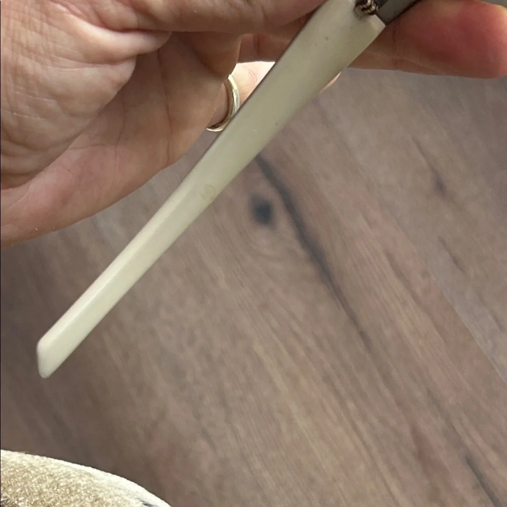 Gucci Vintage Monogram Temple Rimless Sunglasses with Brown Gradient Lenses - Picture 9 of 11